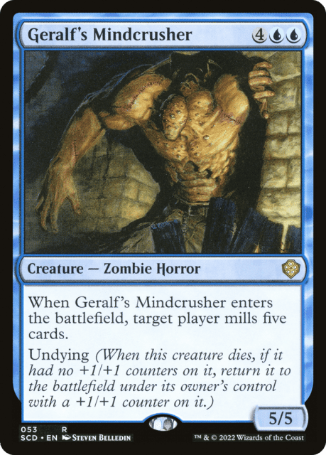 Geralf's Mindcrusher (53) — Starter Commander Decks