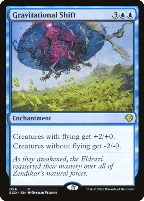 Gravitational Shift (54) — Starter Commander Decks