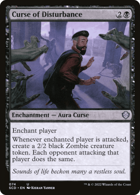 Curse of Disturbance (74) — Starter Commander Decks