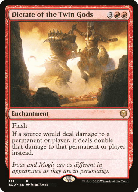 Dictate of the Twin Gods (131) — Starter Commander Decks