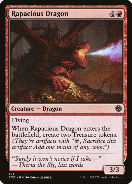 Rapacious Dragon (154) — Starter Commander Decks