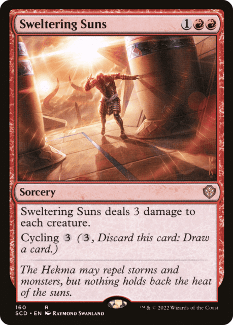 Sweltering Suns (160) — Starter Commander Decks