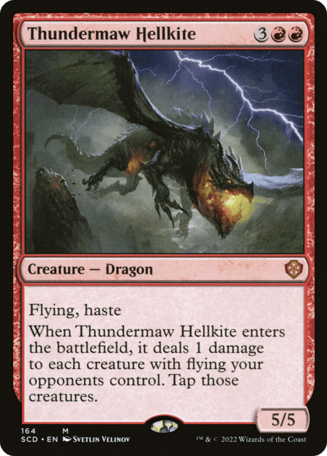 Thundermaw Hellkite (164) — Starter Commander Decks