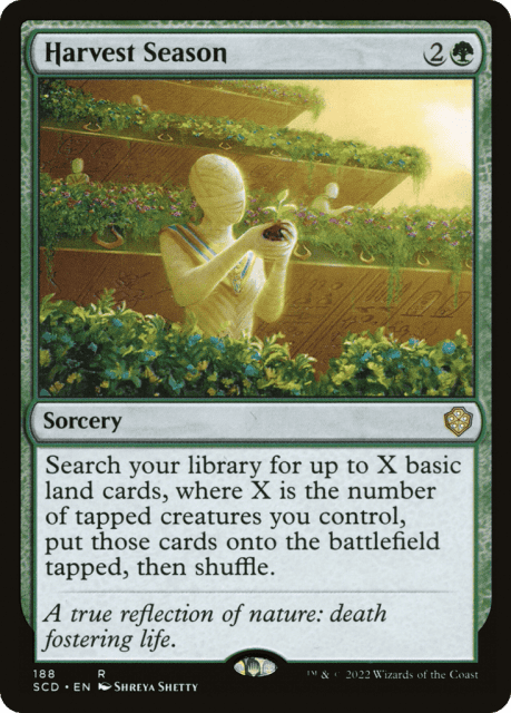 Harvest Season (188) — Starter Commander Decks