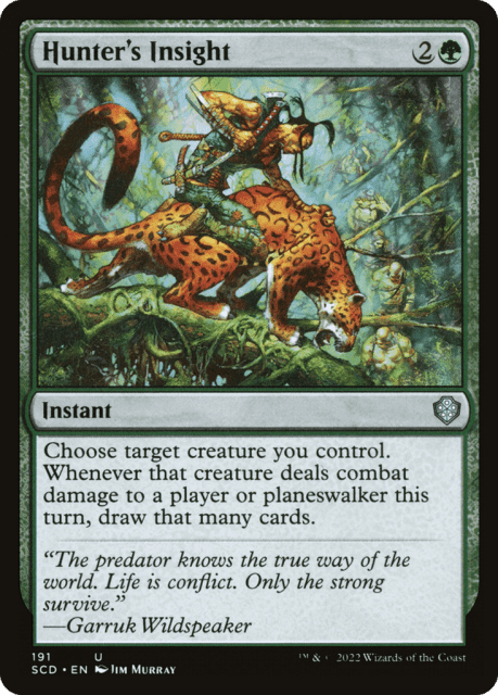 Hunter's Insight (191) — Starter Commander Decks