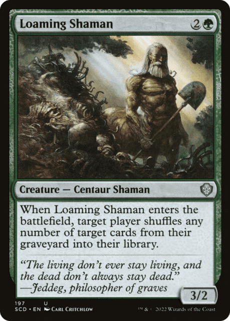 Loaming Shaman (197) — Starter Commander Decks