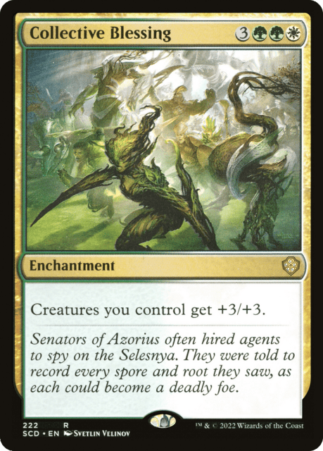 Collective Blessing (222) — Starter Commander Decks