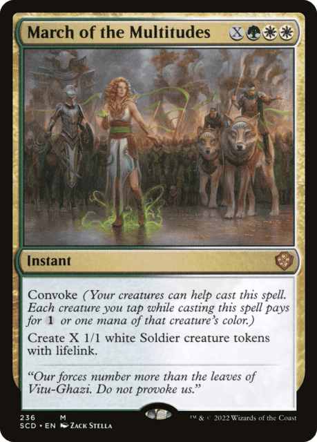 March of the Multitudes (236) — Starter Commander Decks