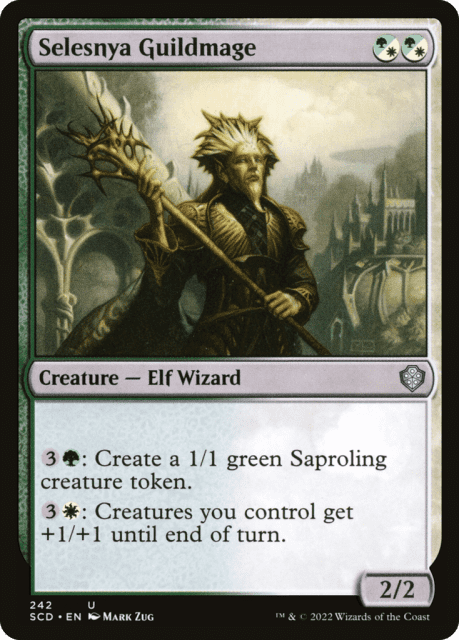 Selesnya Guildmage (242) — Starter Commander Decks