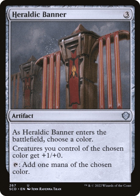 Heraldic Banner (267) — Starter Commander Decks