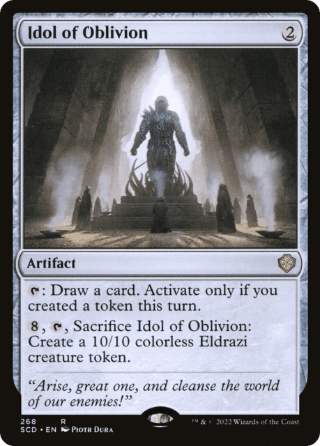 Idol of Oblivion (268) — Starter Commander Decks