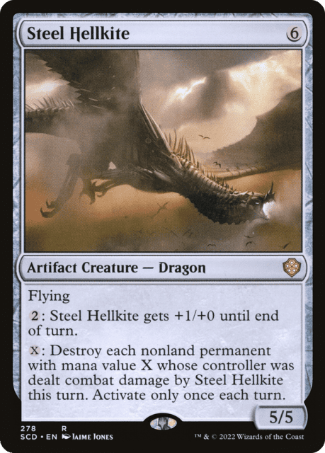 Steel Hellkite (278) — Starter Commander Decks