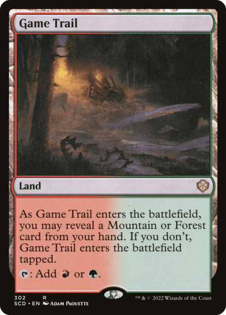 Game Trail (302) — Starter Commander Decks