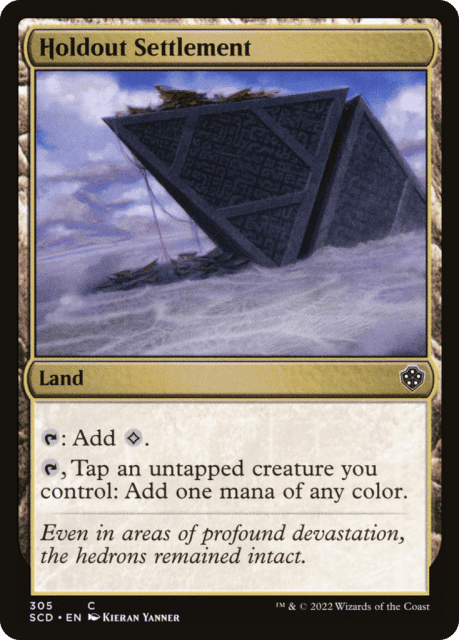 Holdout Settlement (305) — Starter Commander Decks