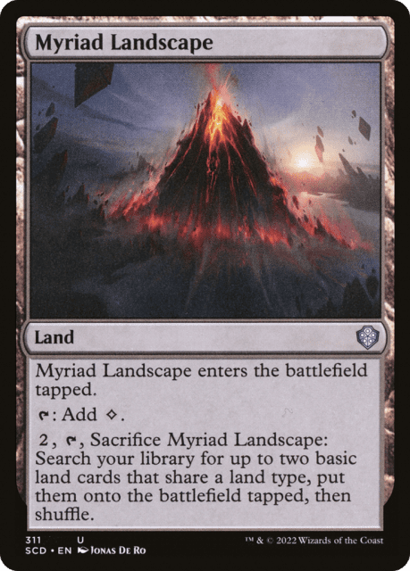 Myriad Landscape (311) — Starter Commander Decks