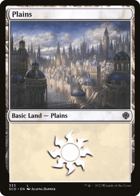 Plains (333) — Starter Commander Decks