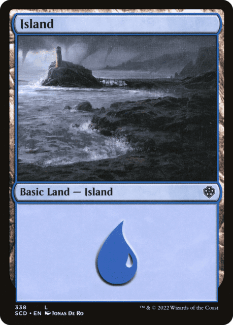 Island (338) — Starter Commander Decks