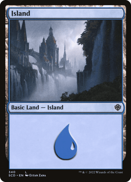 Island (340) — Starter Commander Decks