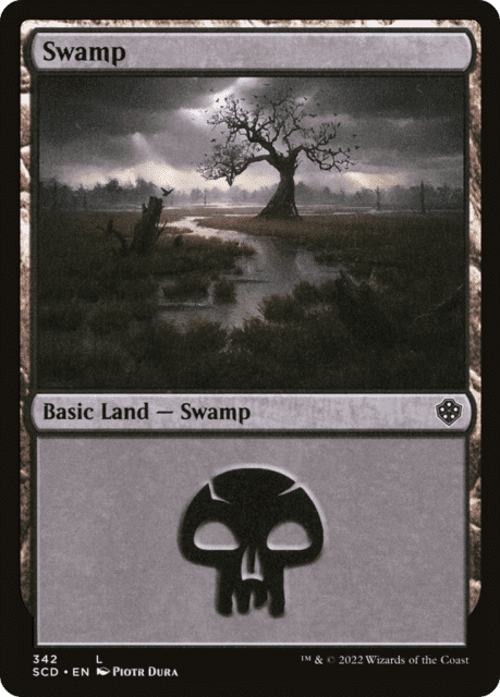 Swamp (342) — Starter Commander Decks