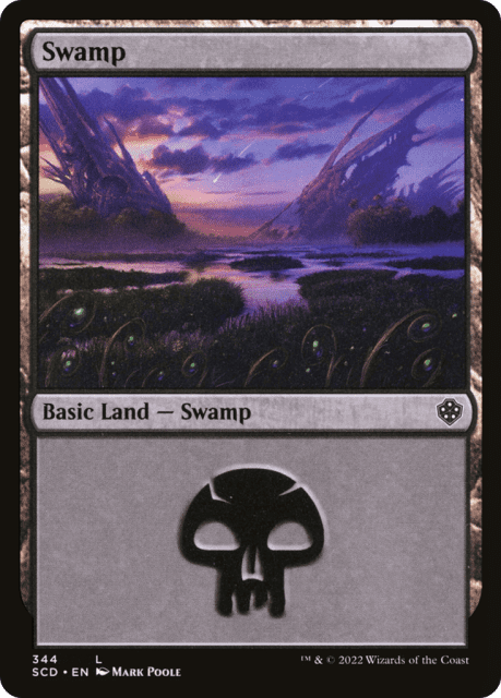 Swamp (344) — Starter Commander Decks