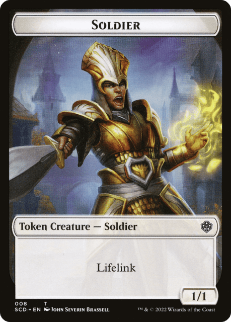 Soldier (8) — Starter Commander Decks