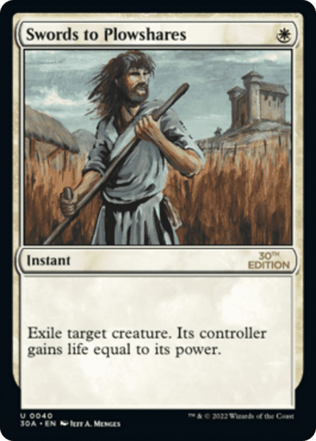 Swords to Plowshares (40) — 30th Anniversary Edition
