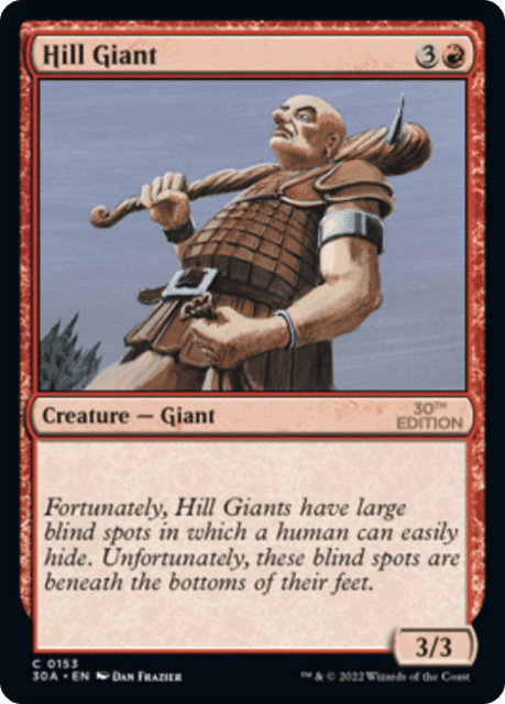 Hill Giant (153) — 30th Anniversary Edition