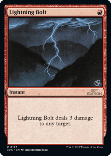 Lightning Bolt (157) — 30th Anniversary Edition