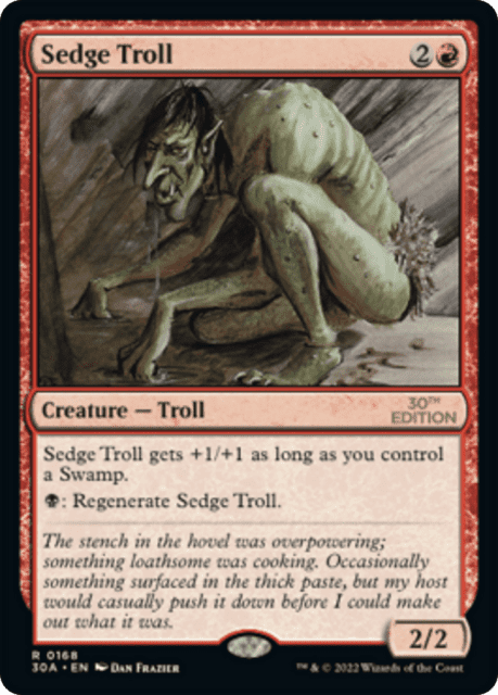 Sedge Troll (168) — 30th Anniversary Edition