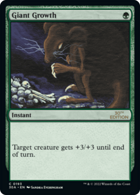 Giant Growth (193) — 30th Anniversary Edition