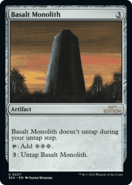 Basalt Monolith (227) — 30th Anniversary Edition