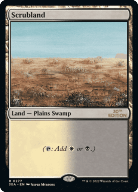 Scrubland (277) — 30th Anniversary Edition