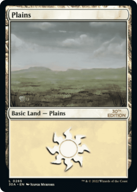 Plains (285) — 30th Anniversary Edition