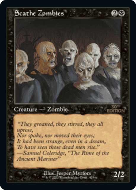 Scathe Zombies (419) — 30th Anniversary Edition