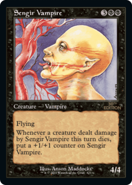 Sengir Vampire (421) — 30th Anniversary Edition