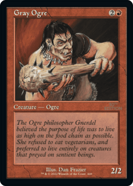 Gray Ogre (449) — 30th Anniversary Edition