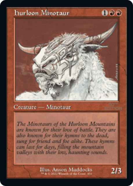 Hurloon Minotaur (451) — 30th Anniversary Edition