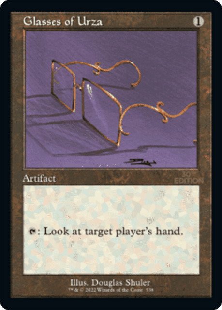 Glasses of Urza (538) — 30th Anniversary Edition