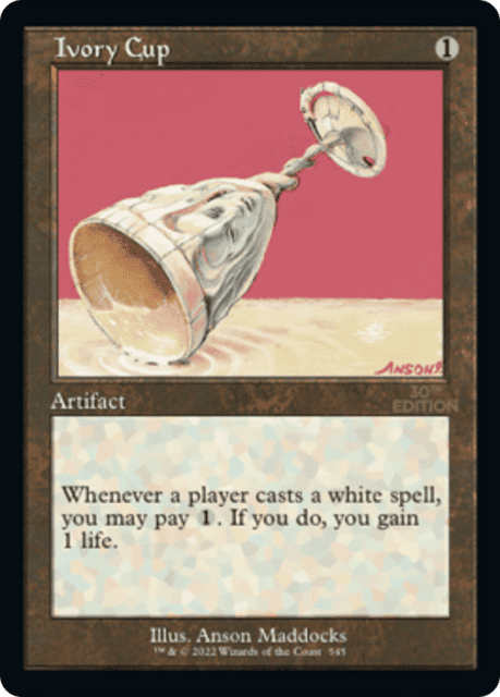 Ivory Cup (545) — 30th Anniversary Edition