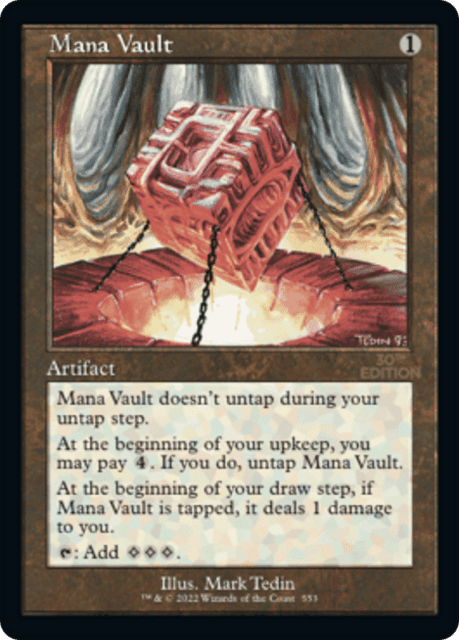 Mana Vault (553) — 30th Anniversary Edition