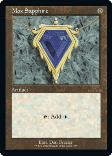 Mox Sapphire (559) — 30th Anniversary Edition