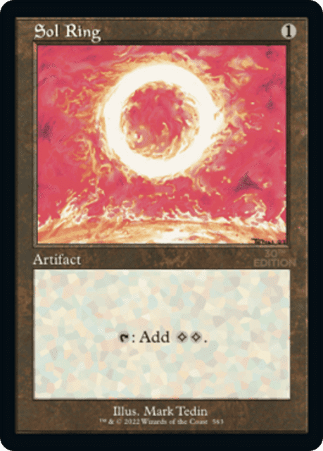 Sol Ring (563) — 30th Anniversary Edition