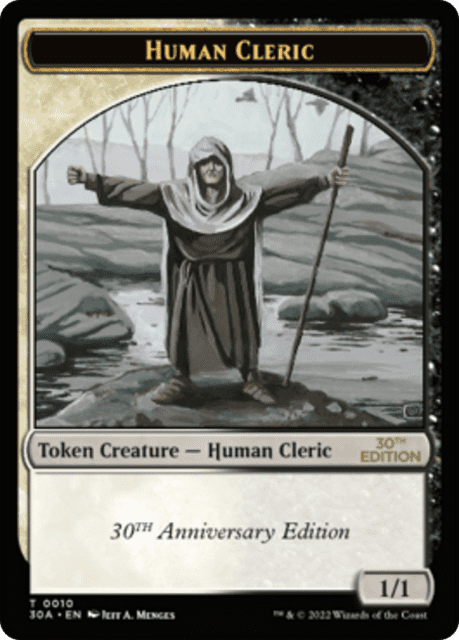 Human Cleric (10) — 30th Anniversary Edition