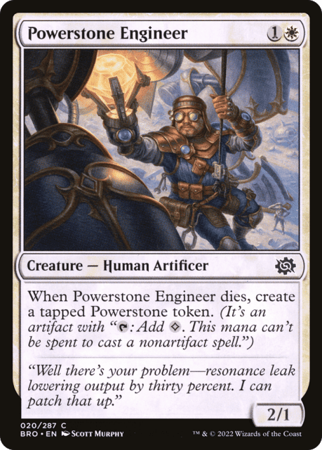 Powerstone Engineer (20) — The Brothers' War