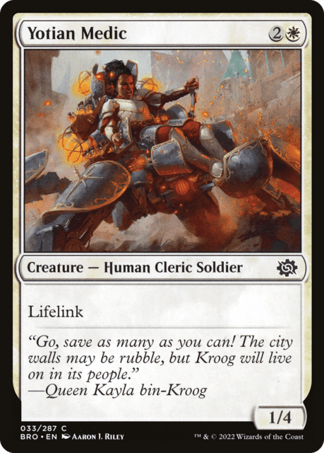 Yotian Medic (33) — The Brothers' War