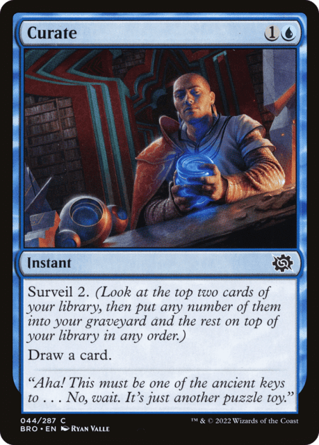Curate (44) — The Brothers' War