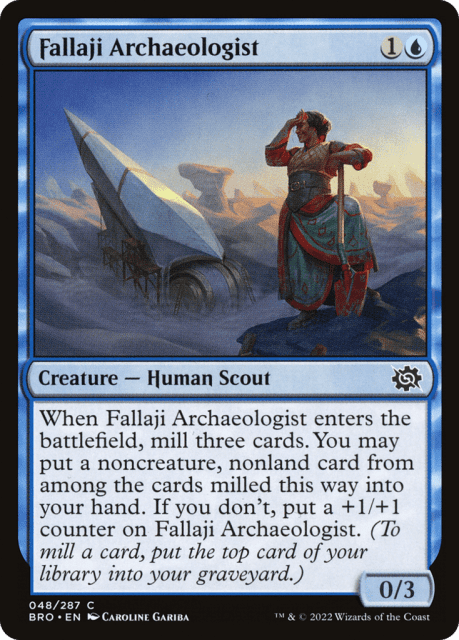 Fallaji Archaeologist (48) — The Brothers' War