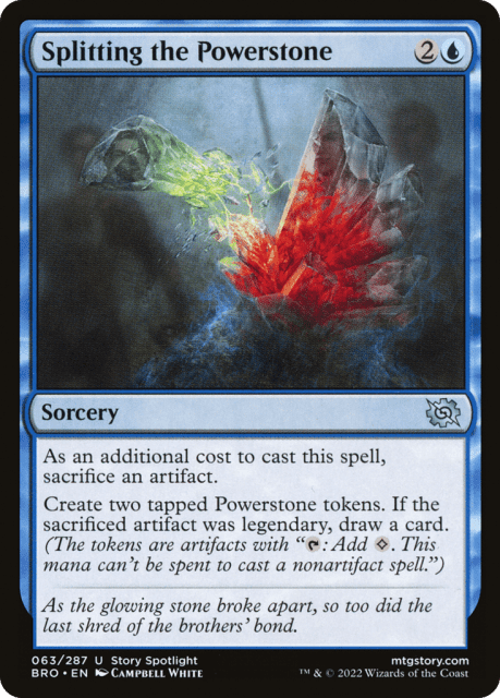 Splitting the Powerstone (63) — The Brothers' War