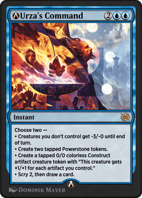 A-Urza's Command (A-70) — The Brothers' War