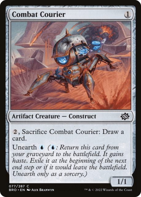Combat Courier (77) — The Brothers' War